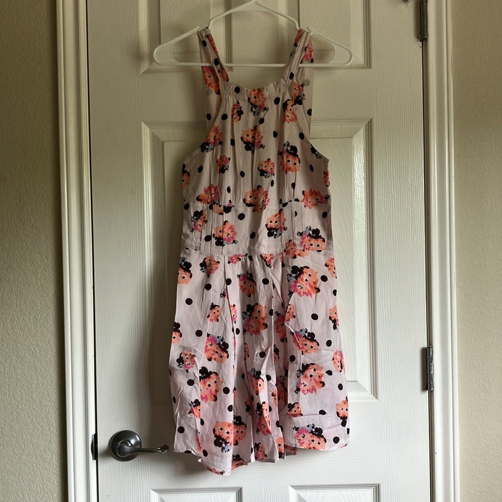 Vintage 00s Free People rose skater dress